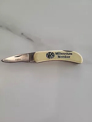 Vintage Lakota Japan 2214 Patron “NRA Millennium Member ” Pocket Knife 4.5   • $19