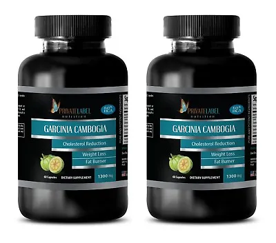 Pure Garcinia Cambogia Extract 1300mg - Strong Best Weight Loss - 2 Bottles • $38.05