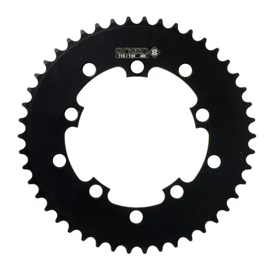 Origin8 Single Speed Chainring 46t 110mm/130 BCD 5-Bolt Aluminum Black • $25.02