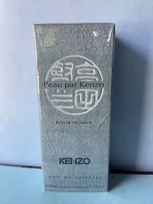 L'EAU PAR KENZO POUR HOMME Edt 1.7fl.oz/50ml Spray. ORIGINAL FORMULA  NEW. RARE  • $75