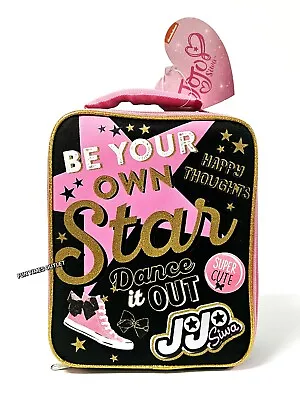 Nickelodeon Jojo Siwa Girls School Lunchbag Lunchbox Lunch Travel Tote Bag New  • $7.95