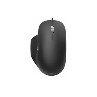 Microsoft 5-Button Scroll Wheel BlueTrack Ergonomic Right-hand Wired Mouse Black • £44.99