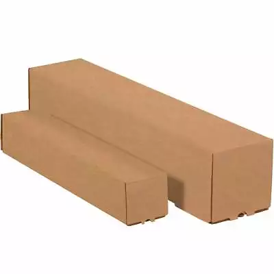 MyBoxSupply 3 X 3 X 18  Kraft Square Mailing Tubes 25 Per Bundle • $35.99