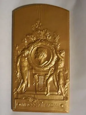 £89.46 • Buy Medal Plaque 60th Death Anniversary Giuseppe Verdi 1961 Engraver Pogliaghi