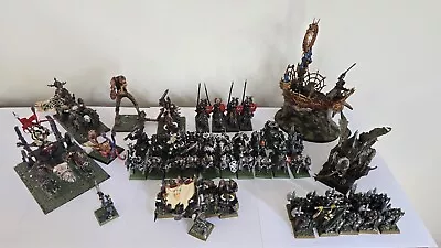 Warhammer Painted Warriors Chaos Army + Case Oop Wfb Tow • $410.31