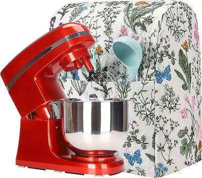 Stand Mixer CoverFloral And Plants Kitchen Mixer Cover Compatible With 5-8Qt Ki • $20.50