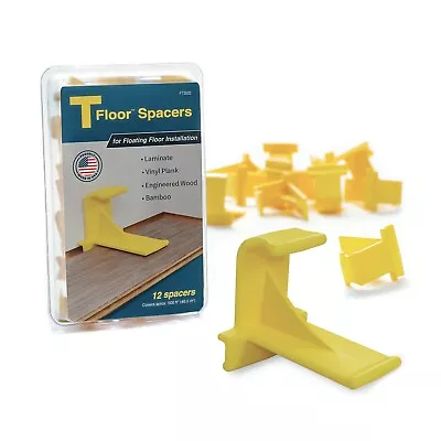 Tfloor Laminate Flooring Spacers : For Installing Laminate Wood Vinyl Plank. • $17.95