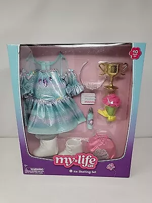 My Life As Ice Skating Clothes Accessories Set 10 Pc Also Fits American Girl • $9.99