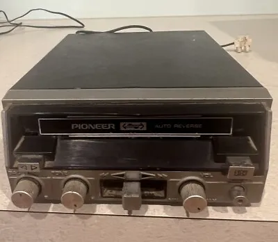 Vintage Pioneer KP-585 Auto Reverse Cassette Car Player Ford Holden Valiant • $39.99