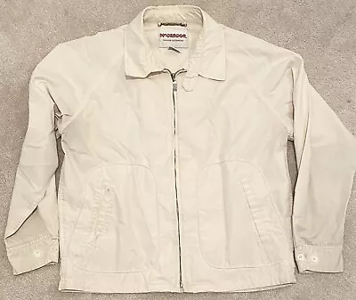 Vintage McGREGOR Jacket LARGE Fashion Outerwear WHITE Beige • $25.39