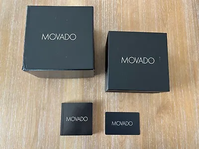 Movado Watch Box Set With Manual And Warranty Card • $30