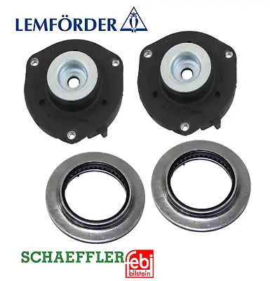 OEM Front Shock Strut Mount + Bearing Lt & Rt 2pcs Lemforder For Audi Volkswagen • $93.10