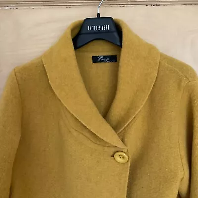 Attractive Mustard Yellow Cardigan ByPeruggi Size 16 • £20