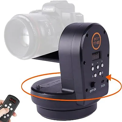 US ZIFON YT-800 Pan Tilt Motorized Remote Panoramic Tripod Head For Camera DSLR • $65