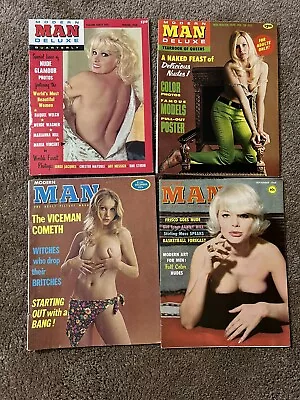 Vintage 1965196819701974 Modern Man Playboy Magazine Lot Of 4 • $19.50