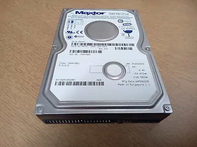 £13.50 • Buy Maxtor DiamondMax Plus 9 ATA/133 160 GB IDE / PATA - 3.5  Hard Drive