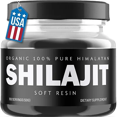 Organic 100% Pure Himalayan Shilajit Soft Resin Extremely Potent Fulvic Acid • $11.89