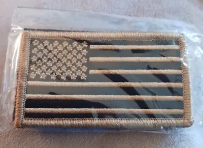  U.S. Army / Military Flag Patch  Double Velcro BRAND NEW. Olive Drab Colored.  • $4.95