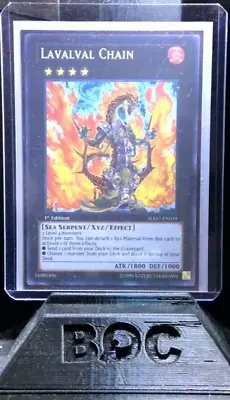 Lavalval Chain - HA07-EN019 - 1st Edition - Secret Rare - Near Mint - Yu-Gi-Oh! • $21.95