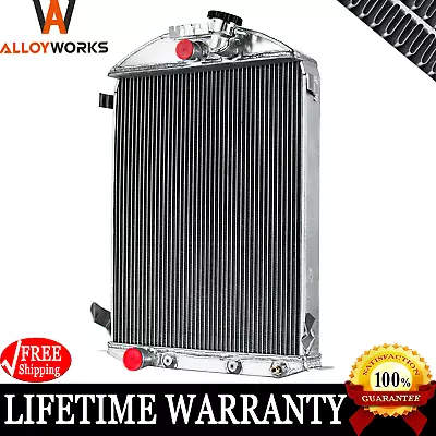 3 Row Aluminum Radiator For 1930 1931 Ford Model A 3.3L Ford V8 Conversion • $154.95