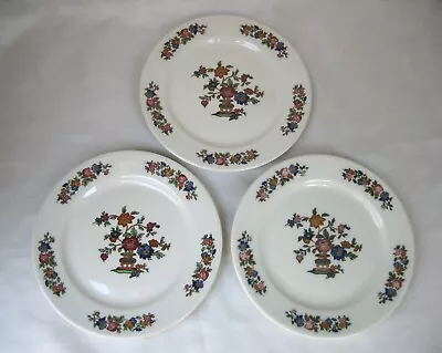 Vintage Iroquois China Restaurant Ware 8  Salad Plates Lot Of (3) • $21.96