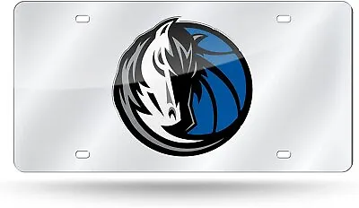 Dallas Mavericks Premium Laser Cut Tag License Plate Mirrored Acrylic... • $34.99