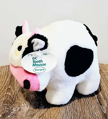 GC TOOTH MOUSSE - Advertising Collectable - Plush Cow With Tags • $19.95