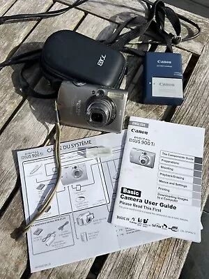 Canon Digital Ixus 900Ti Camera With Accessories  Working • £60