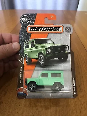 New 2017 Matchbox Teal Land Rover 90 Mbx Off Road 18/20 Nip 65th Anniversary • $5.99