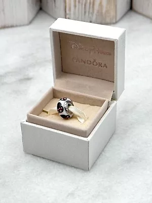 New Authentic Pandora Disney Classic Minnie Mouse Murano Charm • $22.99