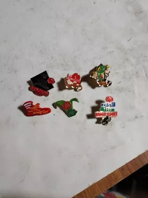 🔥 McDonald's Lapel Pin Lot Of 6 Vintage  • $10