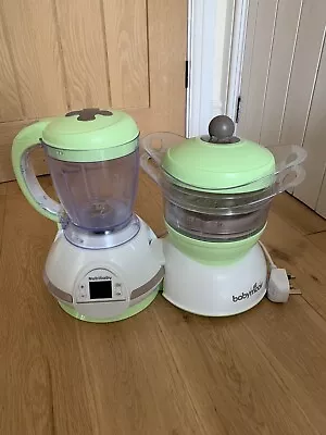 BABYMOOV Nutribaby Multi-Function Baby Food Processor Steamer Blender. Used.  • £45