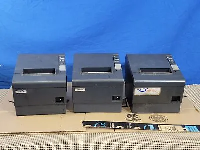 $49.99 • Buy Lot Of 3 Epson TM-T88IV Thermal Receipt Printers M129H No AC Adapter Please Read