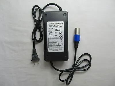 NEW 24V 4A Scooter Battery Charger For Merits P320 S-132 Rascal 320 Wheelchair • $22.34