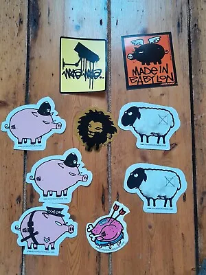 Mau Mau 9 Street Art Stickers  Set 1 Sheep Flying Pig Unsigned Print Poster • £9