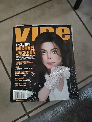 Vibe Magazine March 2002 Michael Jackson • $5