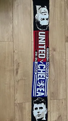 Manchester United V Chelsea Match Day Scarf 2022 • £0.99