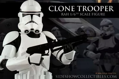 Medicom Real Action Heroes Star Wars Revenge Of Sith 12  (1/6) CLONE TROOPER • $95