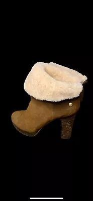 Ugg Sherpa Lined Heeled 4”  Boots • $55