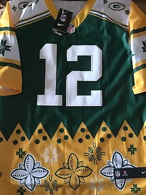 Aaron Rodgers Nike Size 48 Large NWT Jersey • $44.99