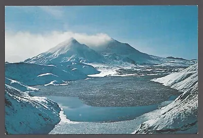 Spirit Lake Mount ST. Helens Postcard Snowy Mountains Volcano Post Eruption • $7.19