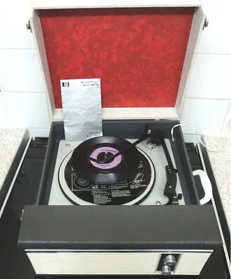 £79.99 • Buy Vintage 1960s Co-op Defiant Record Player (Fidelity) Space Age Perfect Original 