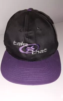 Official Black And Purple Take That Cap Hat • £6