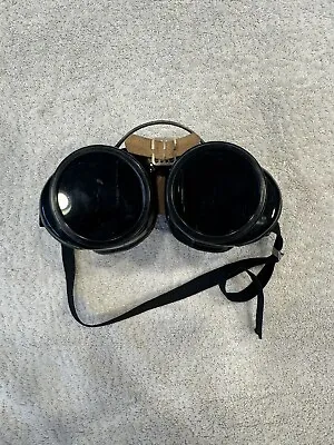 Glendale Optical Co Welding Goggles Rare Steampunk Glendale Optical Shade 5 • $40