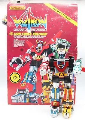 Matchbox Voltron Lion Force Defender Of The Universe 1985 Die Cast In Box • $584.99