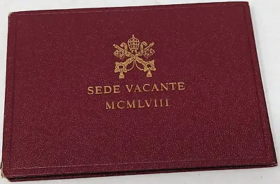 1958 Vatican City 500 Lire Sede Vacante .835 Silver Coin In Case • $31.12