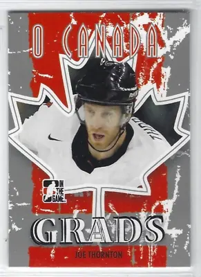 2007-08 In The Game O Canada #76 Joe Thornton • $1