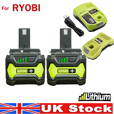 7.0Ah For RYOBI P108 P104+ 18V Plus High Capacity Battery 18 Volt Lithium-ion UK • £14.93