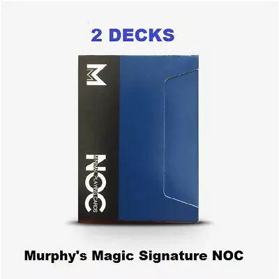 Marked Cards - 2 Decks Murphy's Magic Signature NOC Playing Card - New & Sealed • $12.95