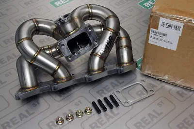 ISR RamHorn Top Mount T3 Turbo Manifold MVS SCH40 For 240sx S13 S14 KA24DE • $700